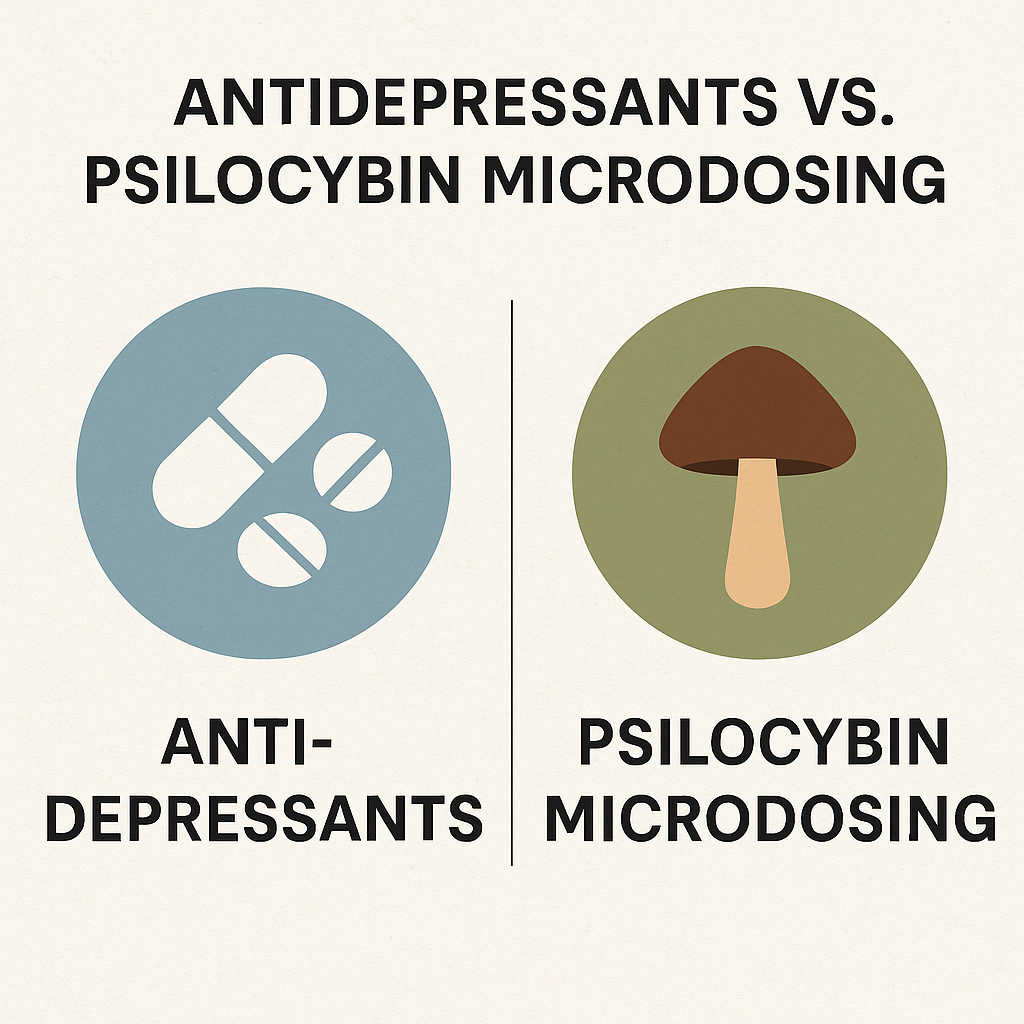 Psilocybin vs Antidepressants