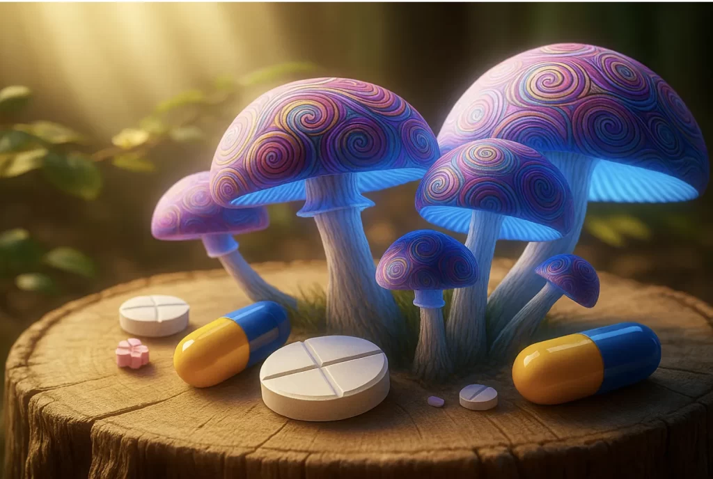 Psilocybin vs Antidepressants